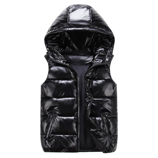 Valenzora Style: Shiny quilted vest for stylish appearances