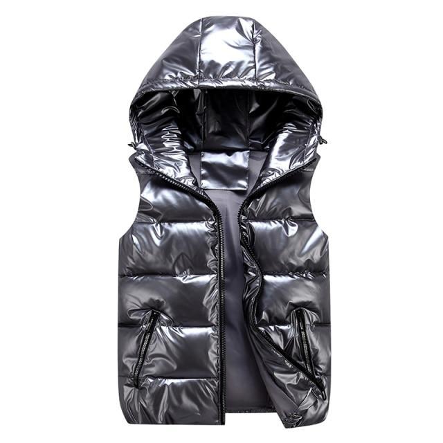 Valenzora Style: Shiny quilted vest for stylish appearances