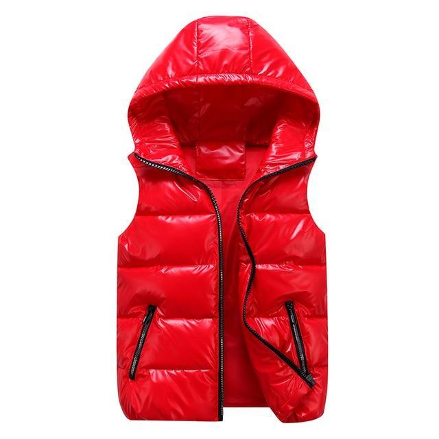 Valenzora Style: Shiny quilted vest for stylish appearances