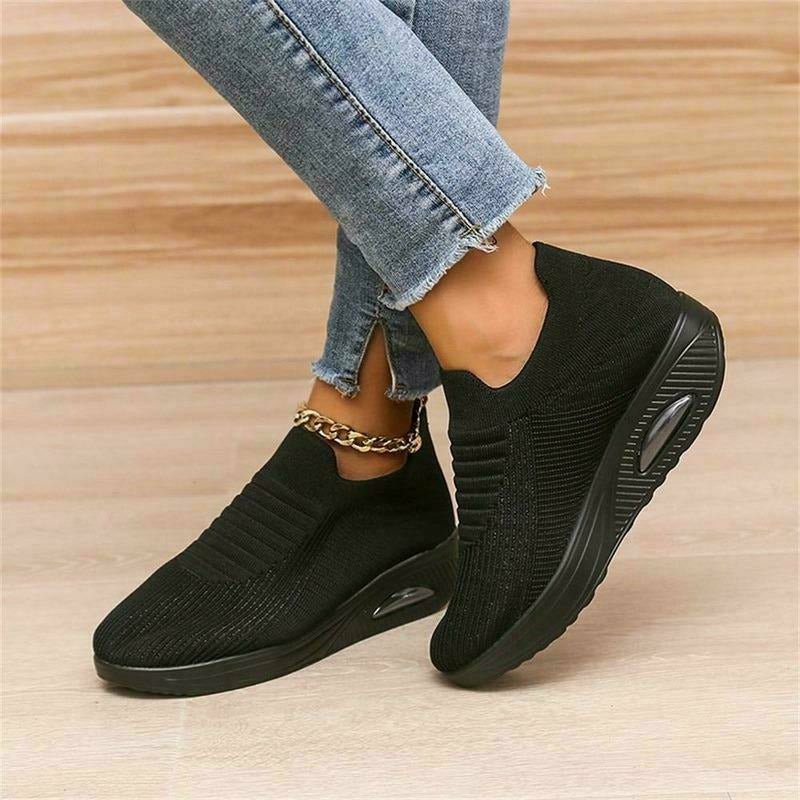 Valenzora | Casual Striped Sneakers