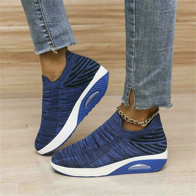 Valenzora | Casual Striped Sneakers