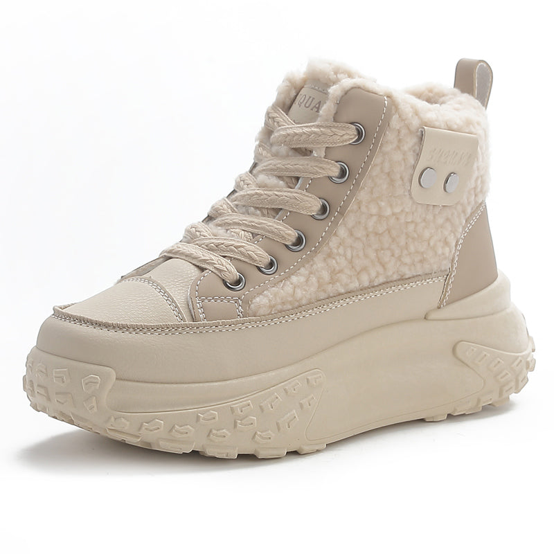Valenzora – Waterproof plush ankle boots