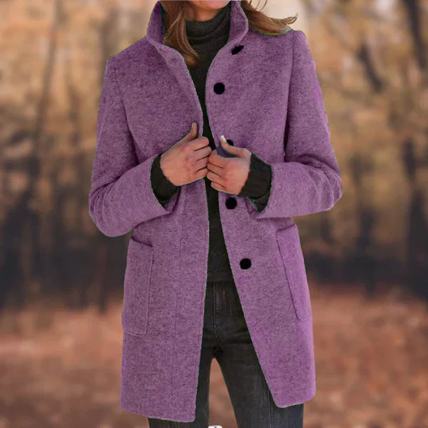 Valenzora | Women's coat with buttons