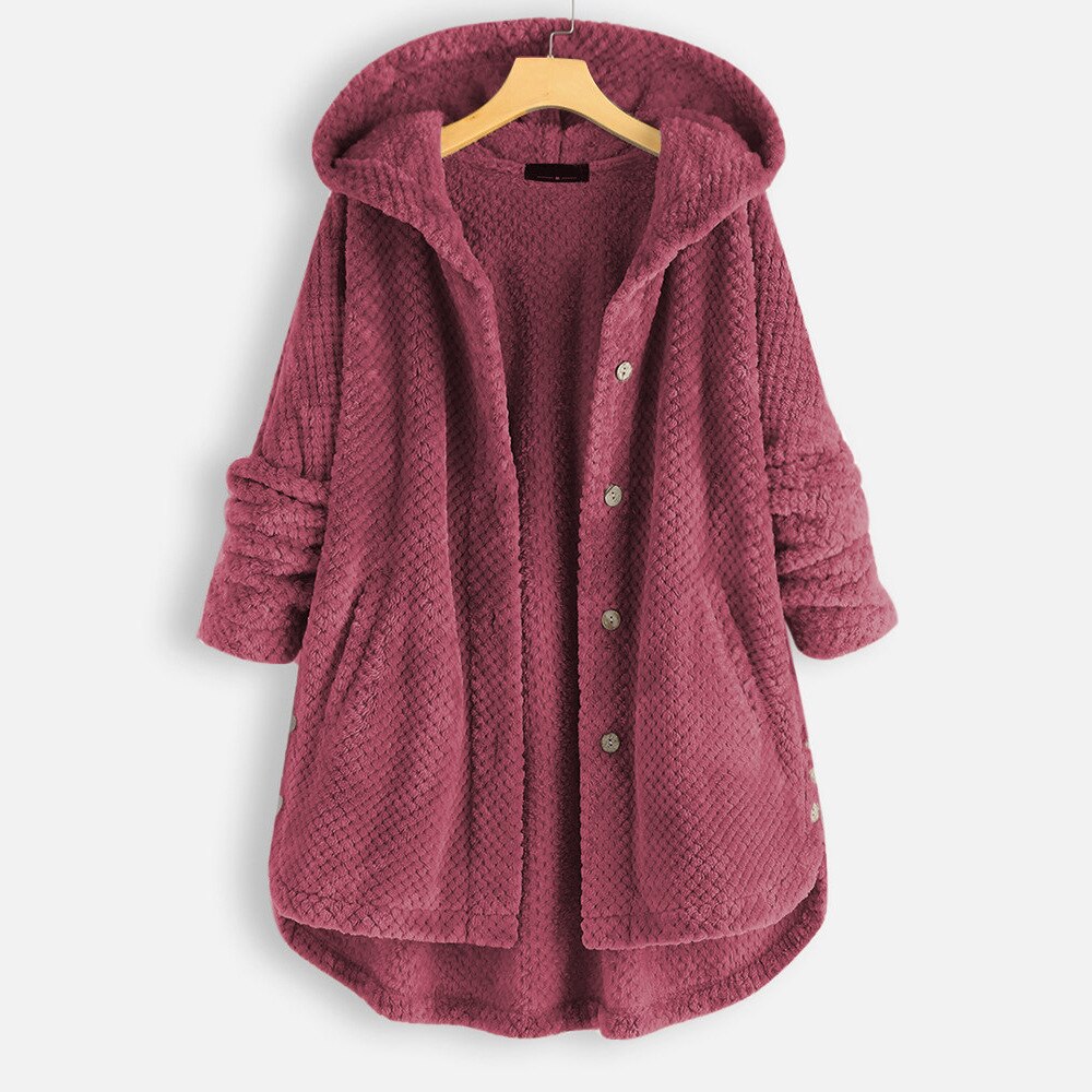 Oversized Kapuzenjacke für Damen – Arabella