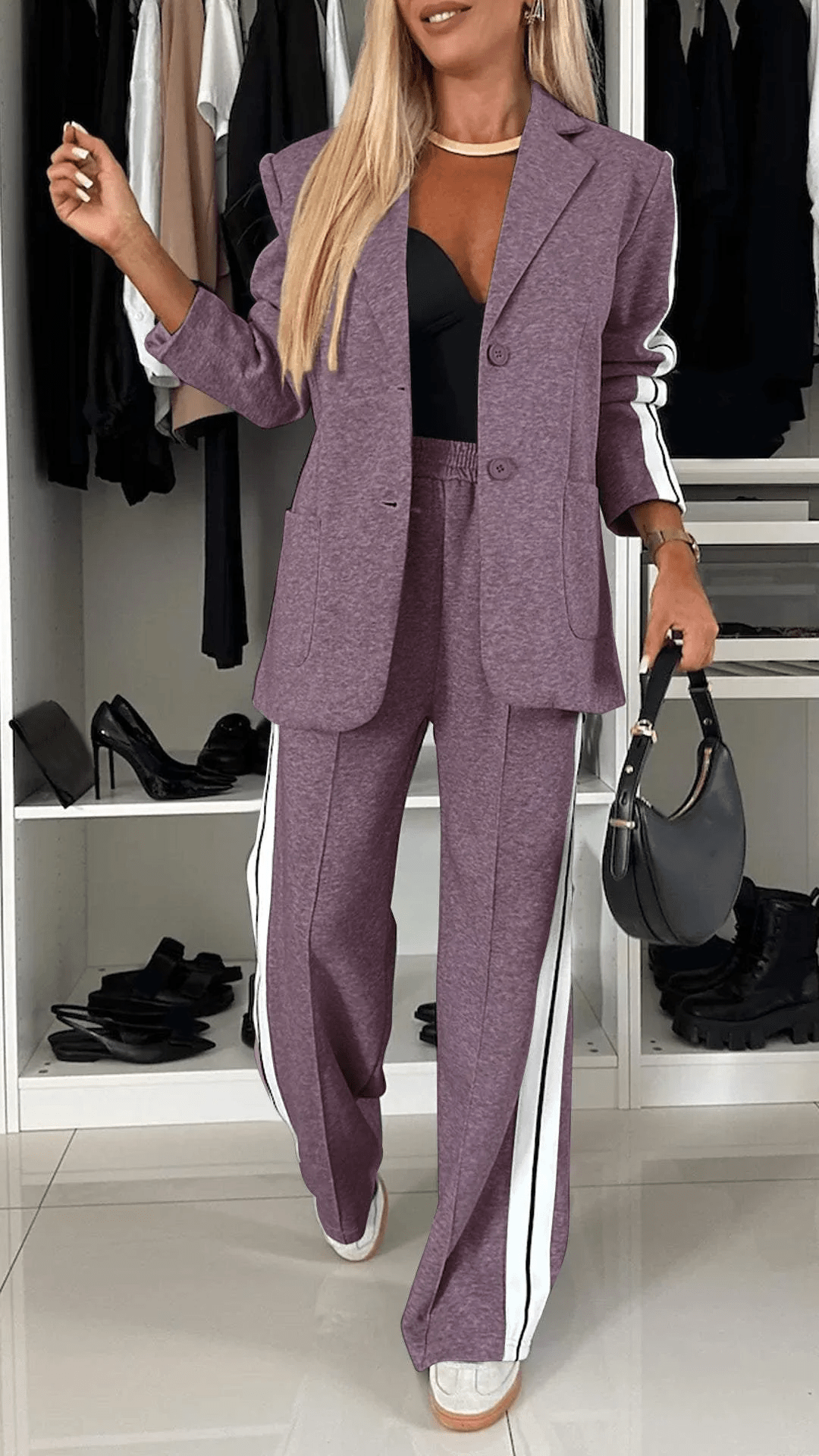 Valenzora | Stylish women's two-piece jogging suit set
