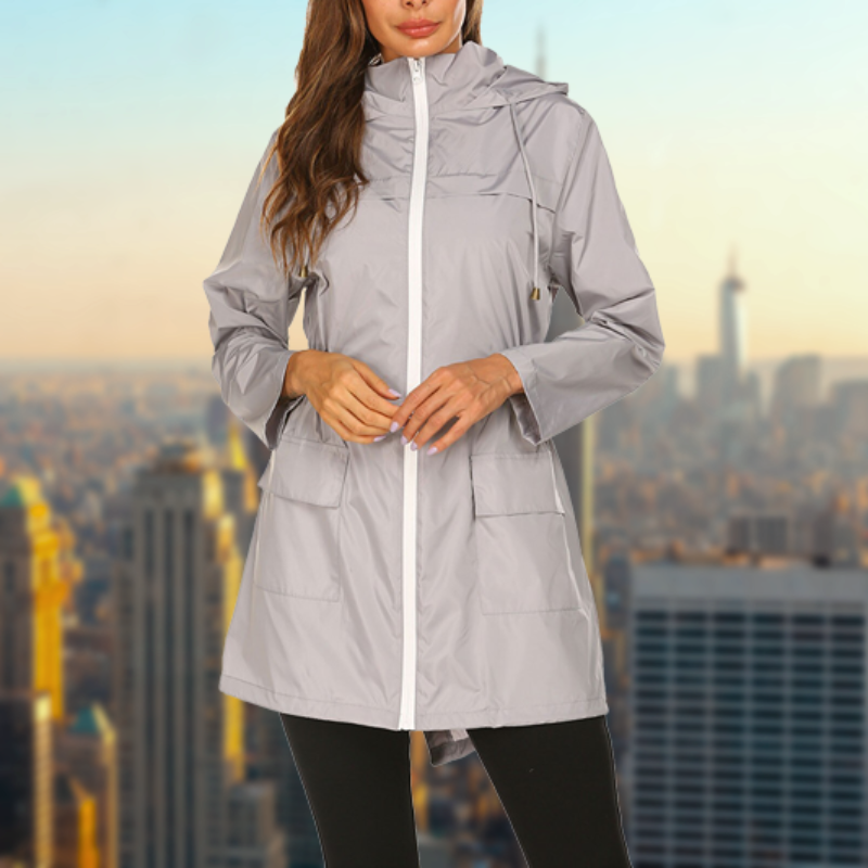 Valenzora | Women's Waterproof Lightweight Rain Jacket