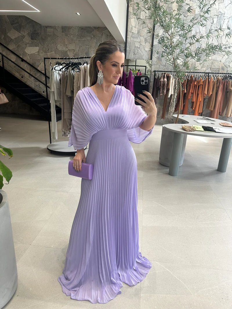 Valenzora | Fließendes Sommerkleid mit bauchkaschierendem Effekt