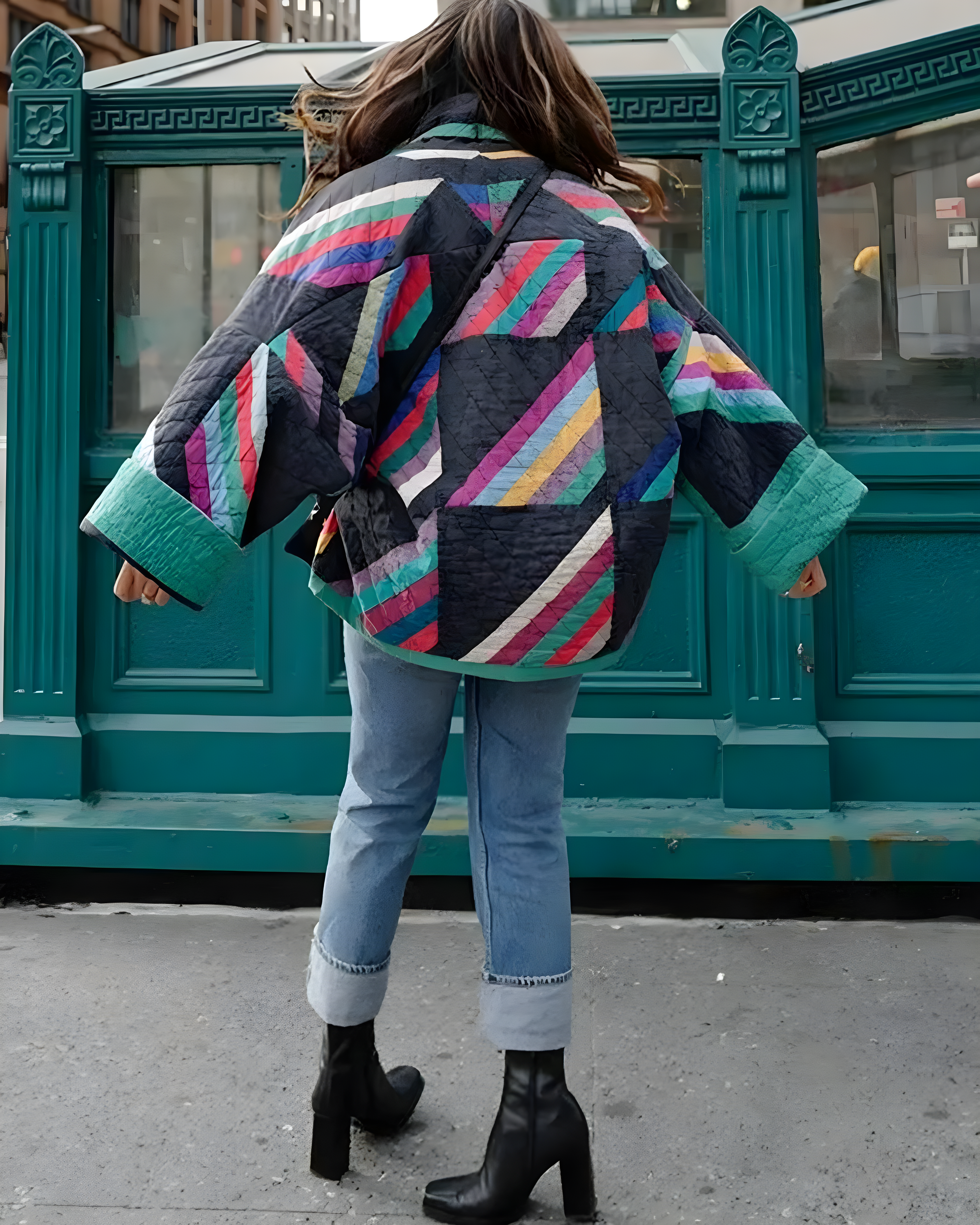 Valenzora | Oversized Vintage-Jacke