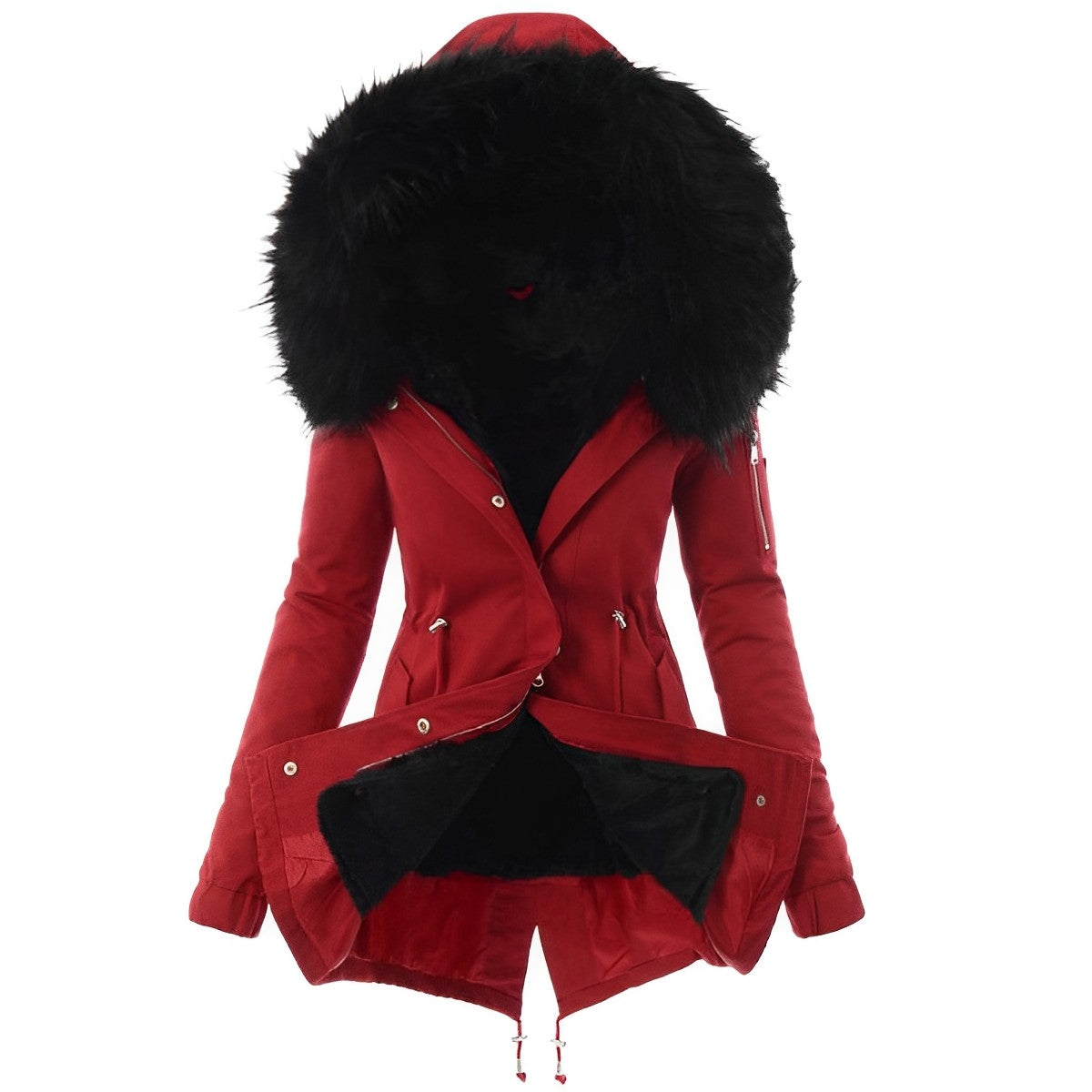 Valenzora | Warm winter jacket made of fur