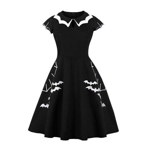 Valenzora | Rockabilly Halloween Dress Bat