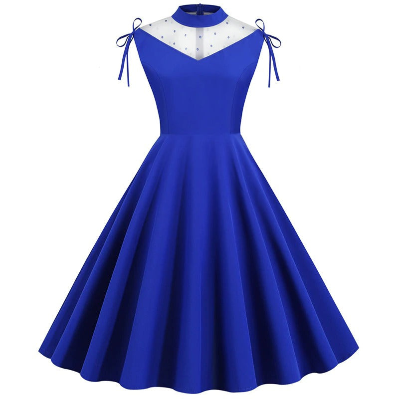 Valenzora | Vintage Dress Blue Ceremony