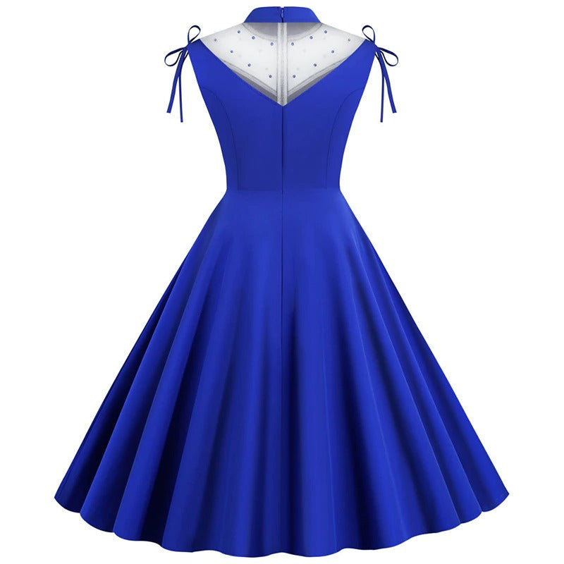 Valenzora | Vintage Dress Blue Ceremony