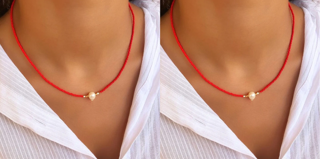 Valenzora | Necklace with Natural Pearls
