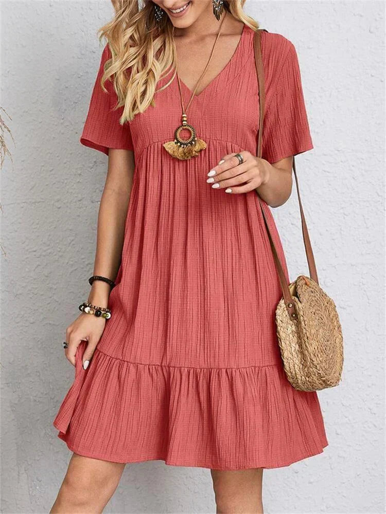 Verve | V-neck dress