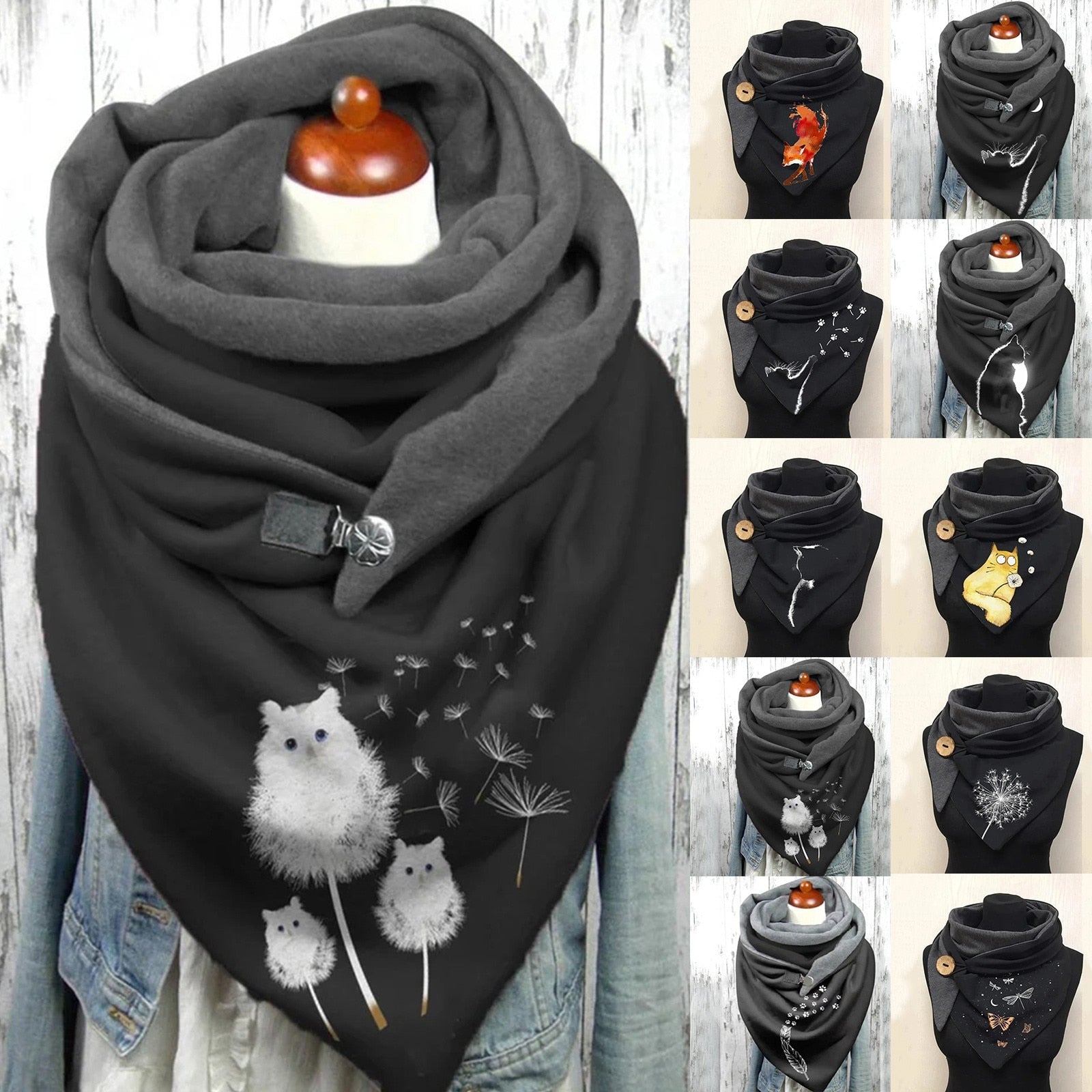 Rovela - Soft wrap scarf for women