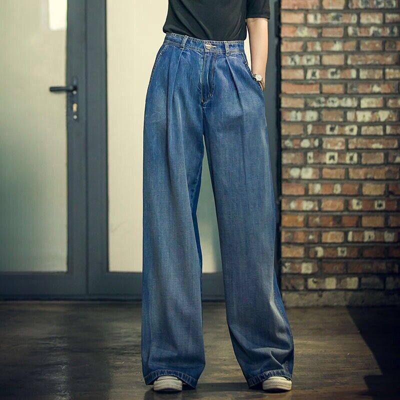 Valenzora | Elegant denim trousers