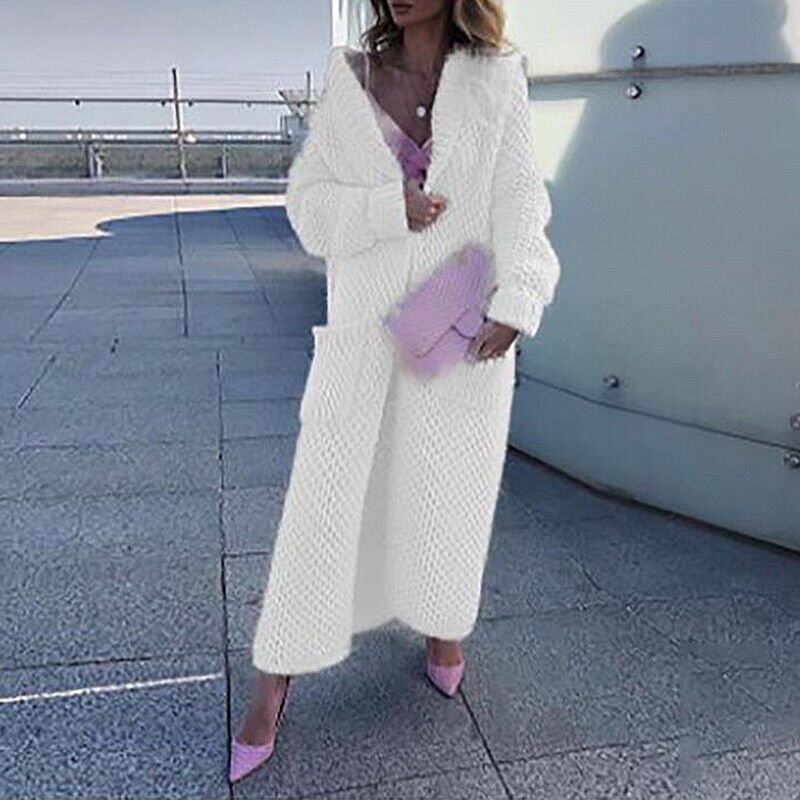 Valenzora – Langer Strickcardigan für Damen