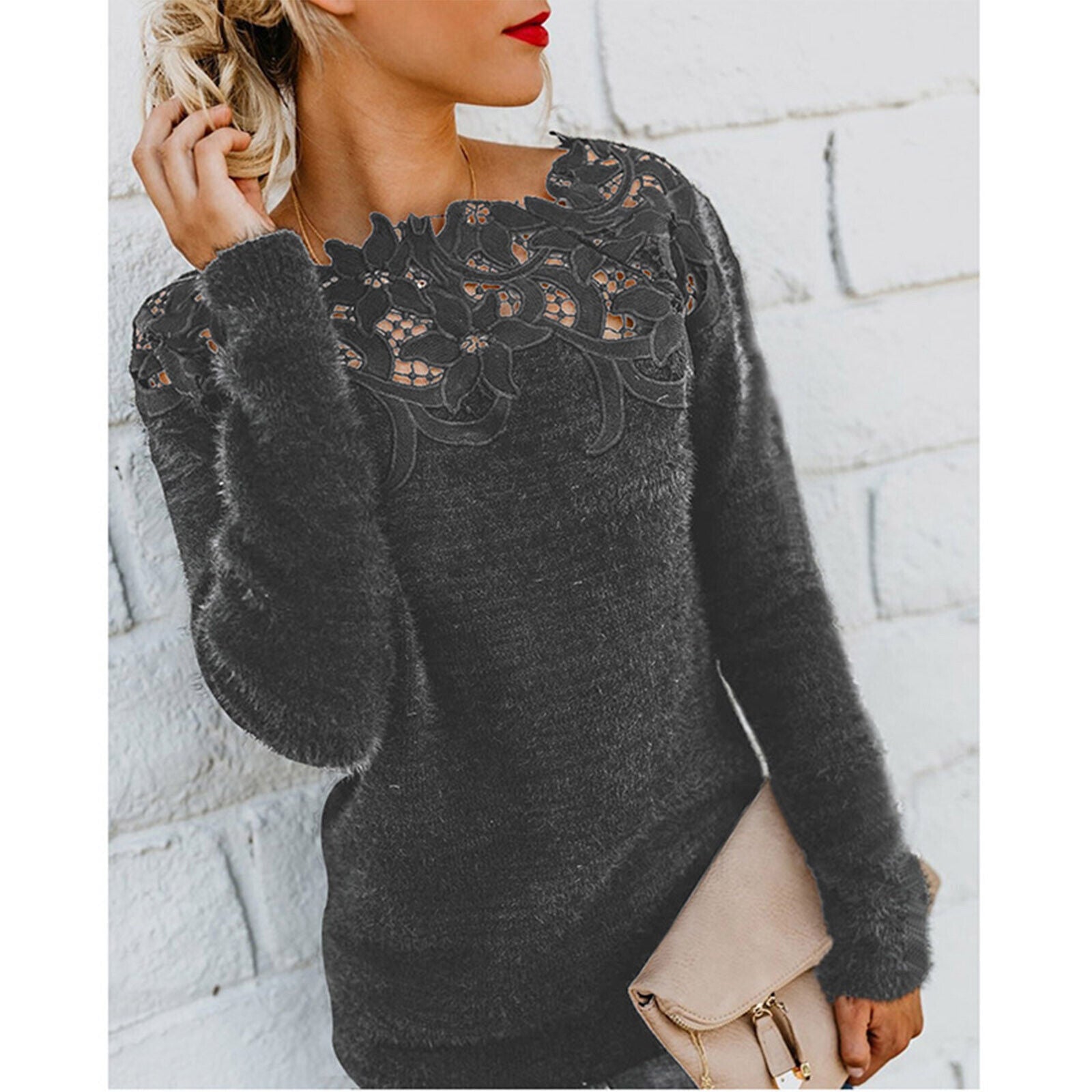 Valenzora | Floral Pattern Sweater