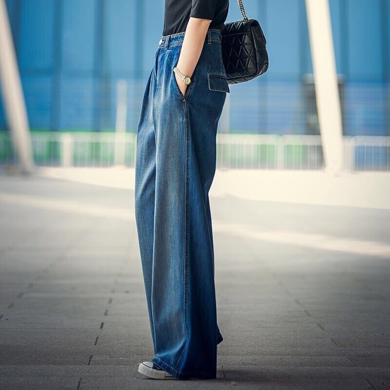 Valenzora | Elegant denim trousers