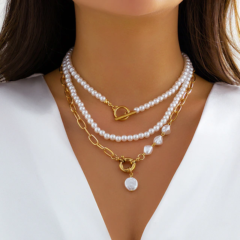 Valenzora | Set - elegant layered women's jewelry
