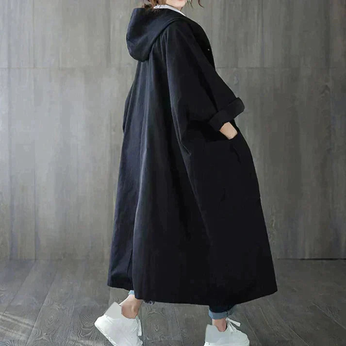 Valenzora | Oversized trench coat for autumn