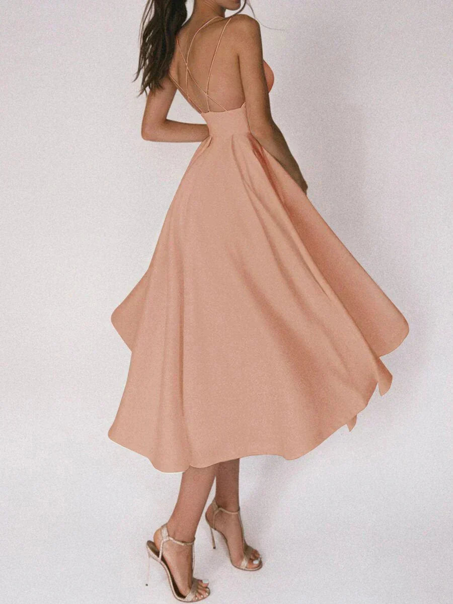 Valenzora | Elegantes schulterfreies Brautkleid mit V-Ausschnitt