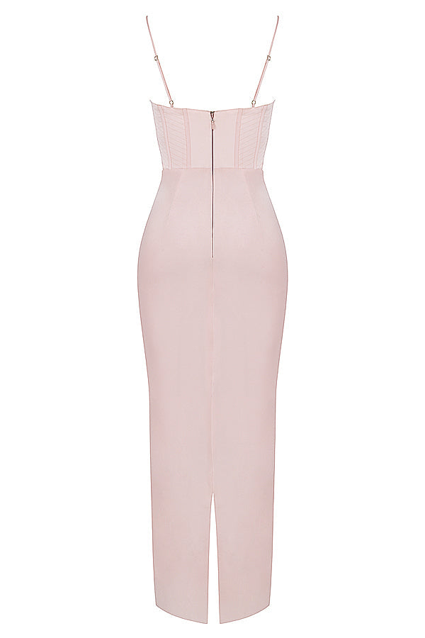Valenzora | Maxi dress with off-the-shoulder design