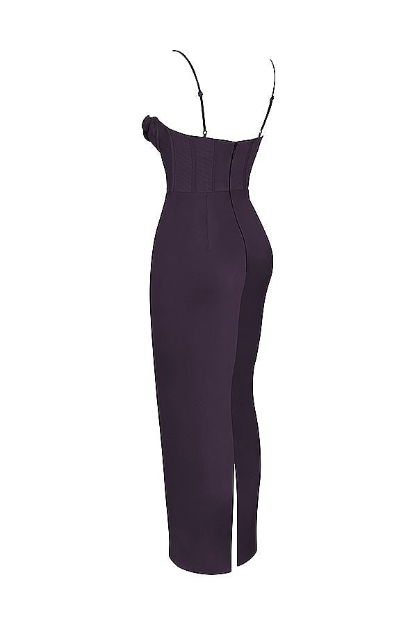 Valenzora | Maxi dress with off-the-shoulder design