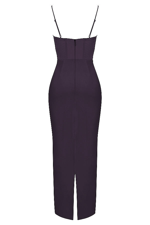 Valenzora | Maxi dress with off-the-shoulder design