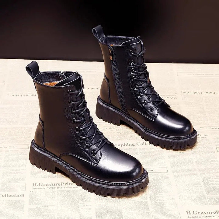 Valenzora | Damen Lederstiefel mit Stil