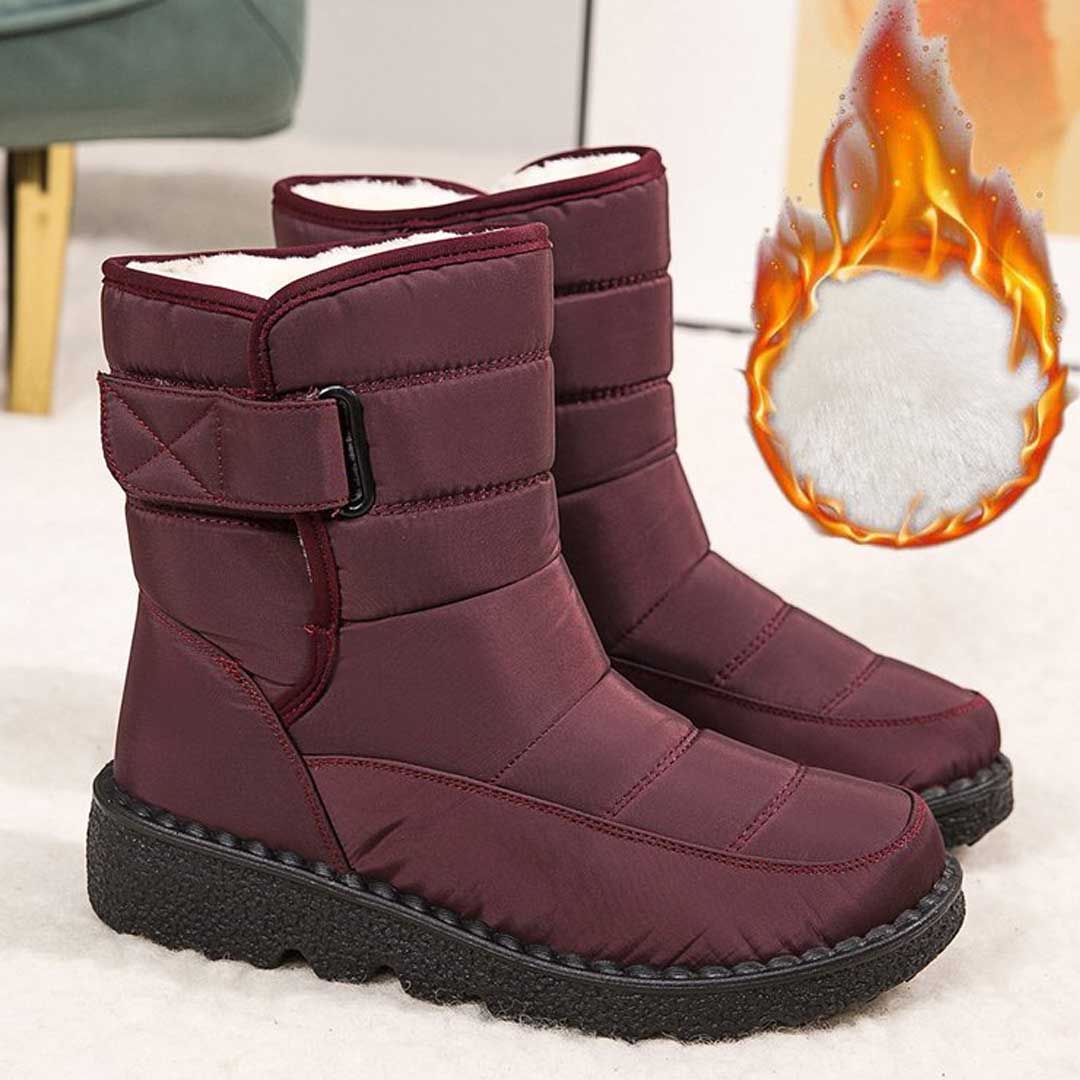 Waterproof, non-slip and warm women's snow boots