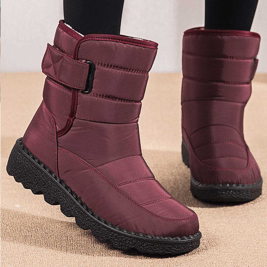 Waterproof, non-slip and warm women's snow boots