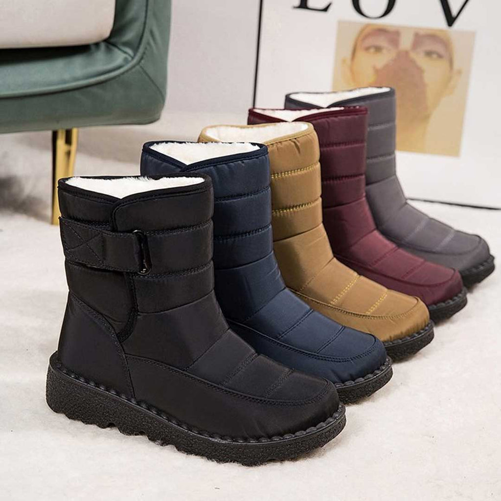 Waterproof, non-slip and warm women's snow boots