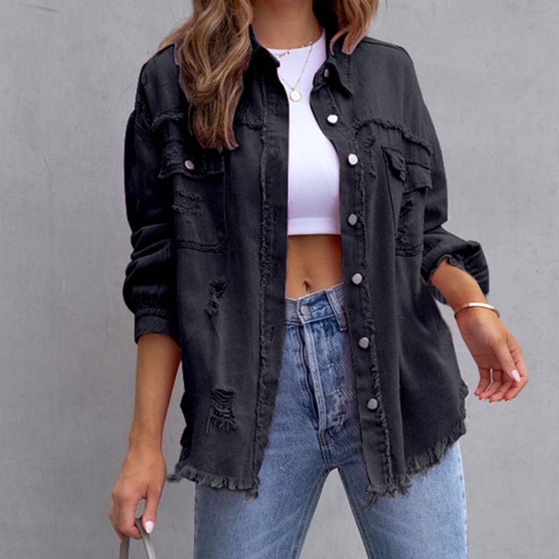 Valenzora | Farbenfrohe Jeansjacke