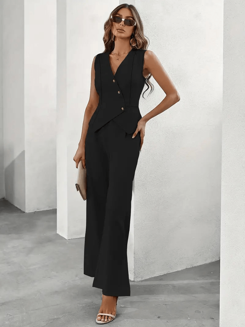 Valenzora | Elegant Jumpsuit Set for Every Occasion Women's Suit