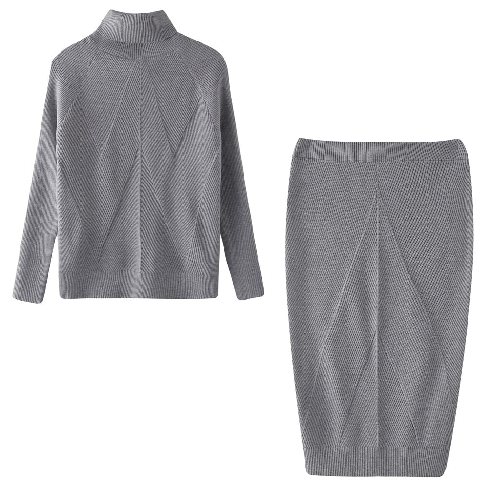 Shanin - A super cozy knitted dress for cold days