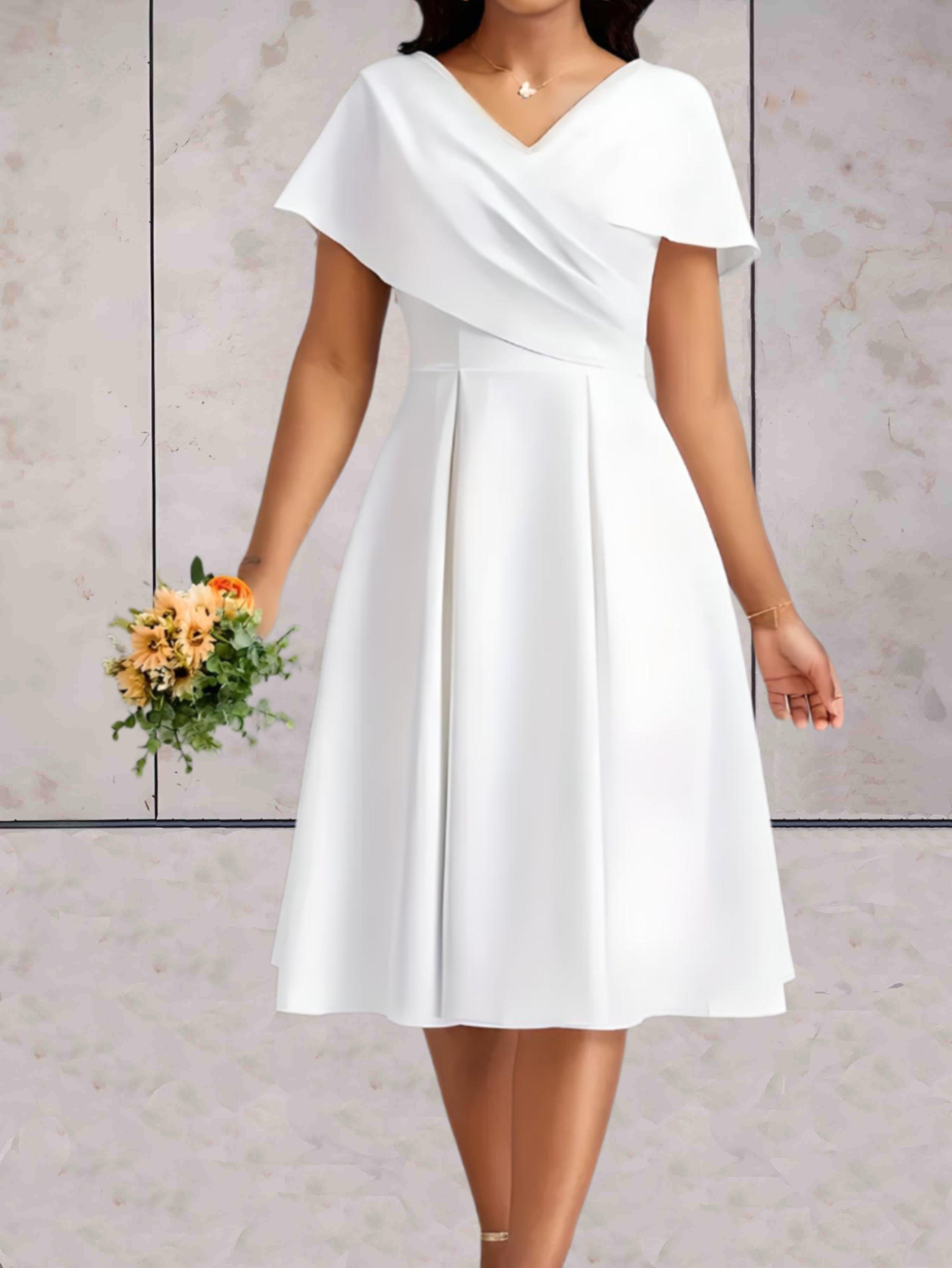 Valenzora | White Mini Dress
