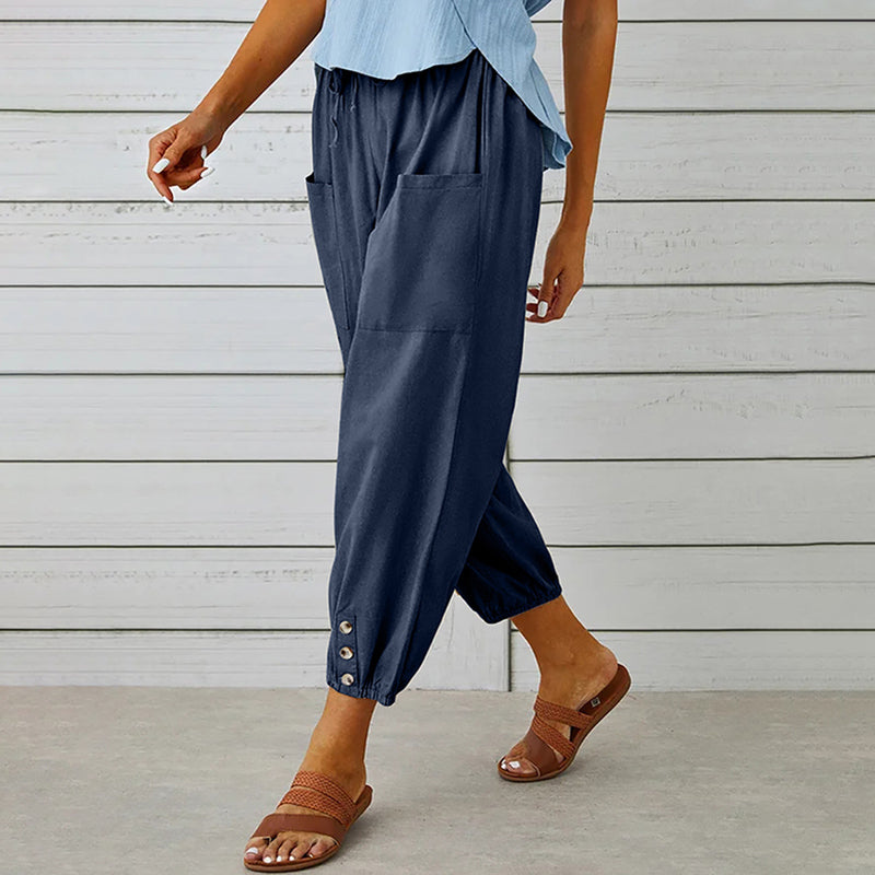 Valenzora | Women's Elegant Summer Trousers