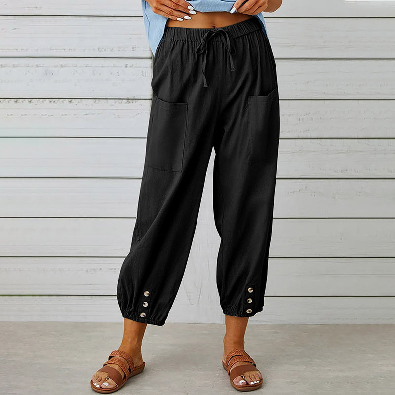 Valenzora | Women's Elegant Summer Trousers