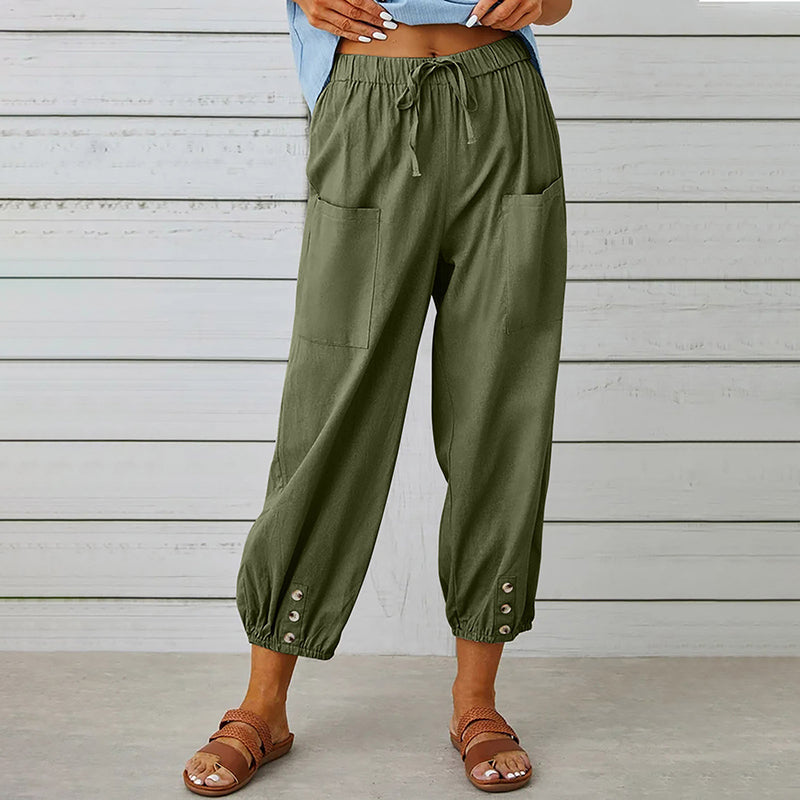 Valenzora | Women's Elegant Summer Trousers