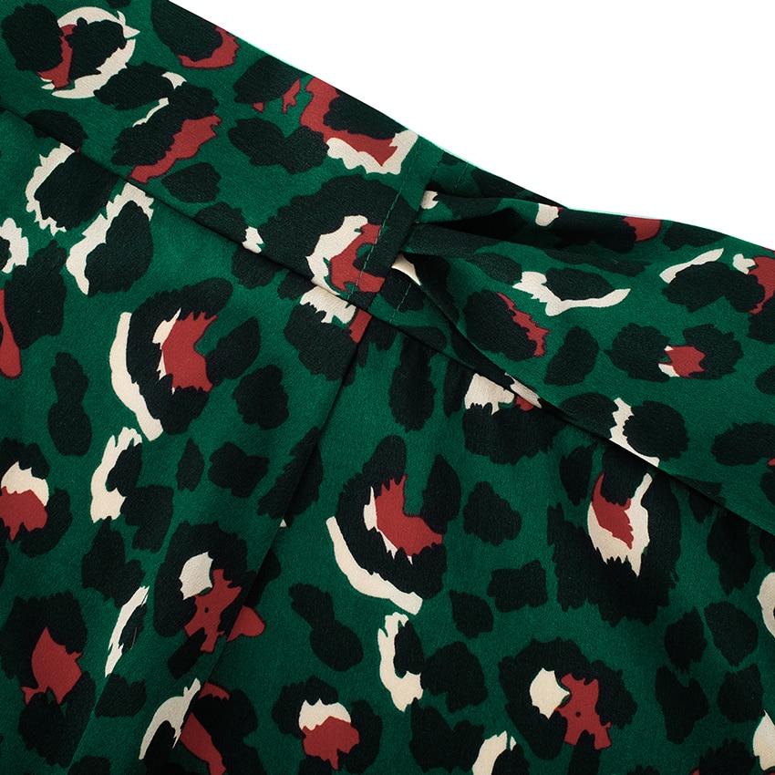 wrap skirt in midi length