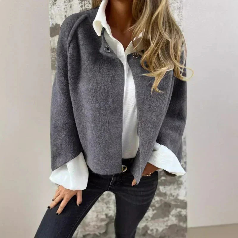 Valenzora | Cozy cropped jacket for women