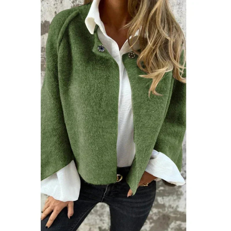 Valenzora | Cozy cropped jacket for women