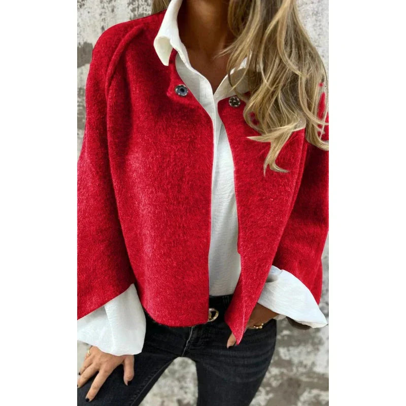 – Stylish mid-length jacket