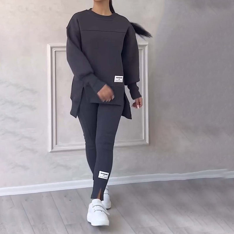 Valenzora | Casual Women's Sweatshirt and Leggings Set