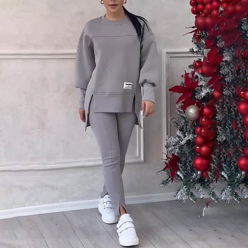 Valenzora | Casual Women's Sweatshirt and Leggings Set