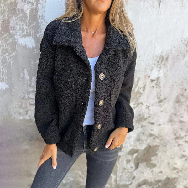 Valenzora | Short jacket with wool lapels