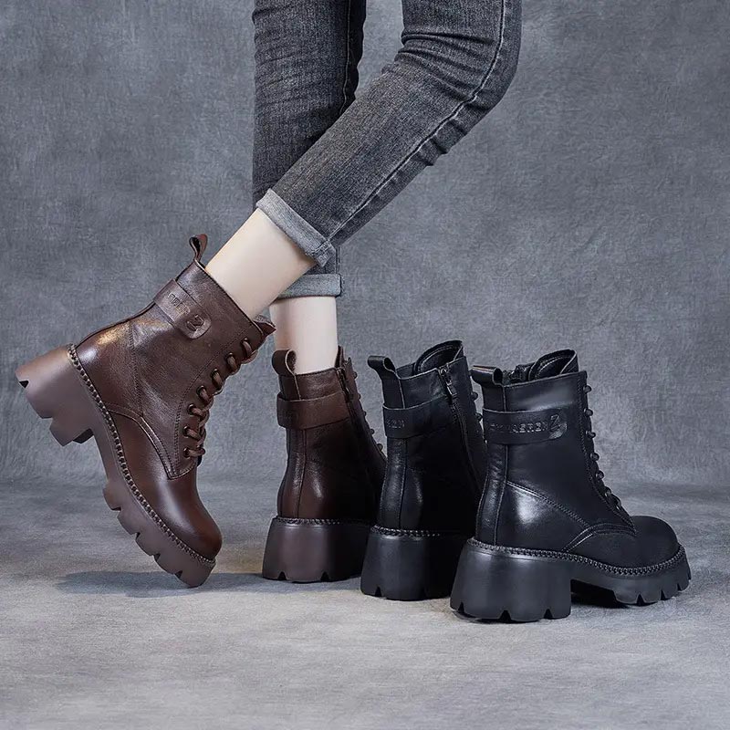 Valenzora | Elegante orthopädische Lederstiefel