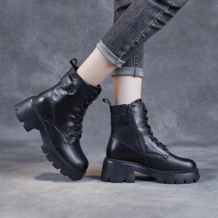 Valenzora | Elegante orthopädische Lederstiefel