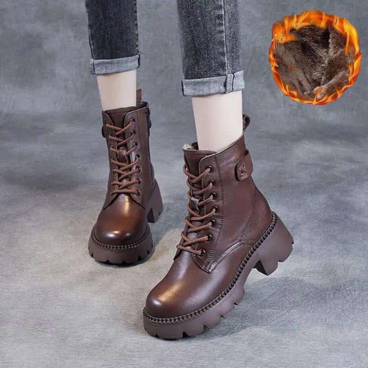 Valenzora | Elegante orthopädische Lederstiefel